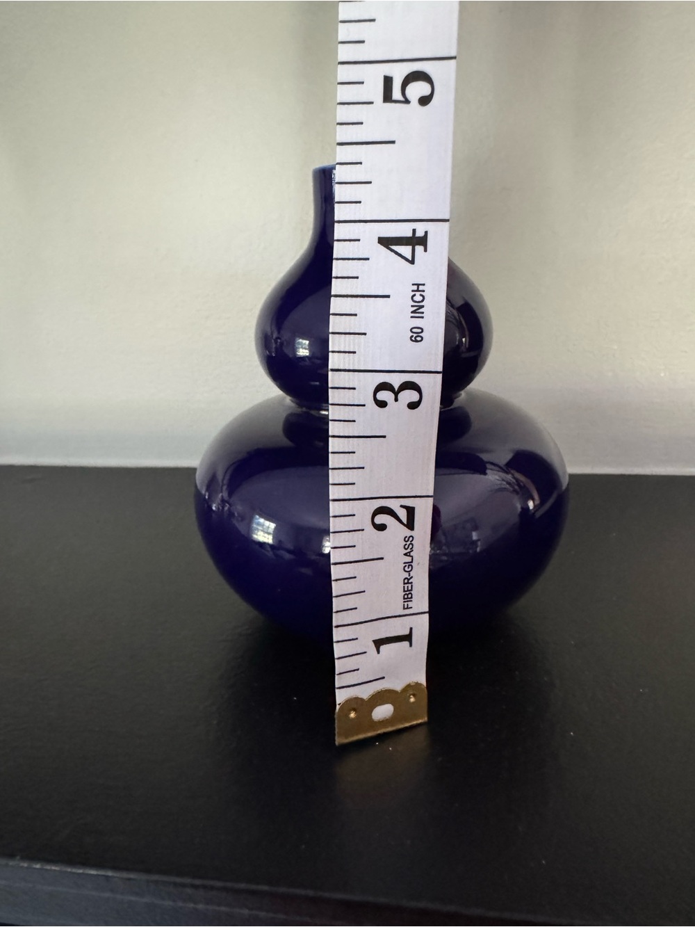 Middle Kingdom Deep Purple Double-Gourd Vase — Home Accents